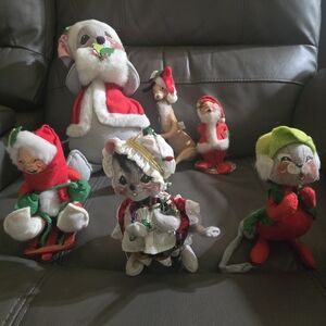 ANNALEE VINTAGE HOLIDAY SET